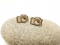 Preview: Kamera Holz Ohrstecker